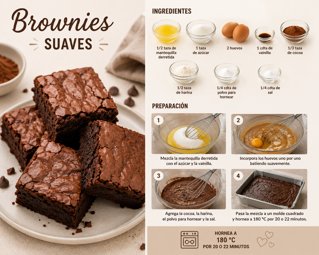 Brownies Suaves