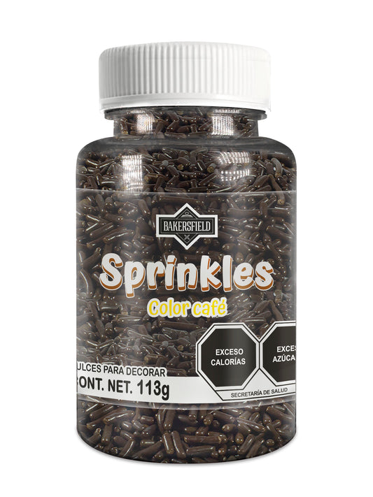 Set de 12 frascos de Sprinkles Chocolate de 113 gr c/u (1.35 kg total)