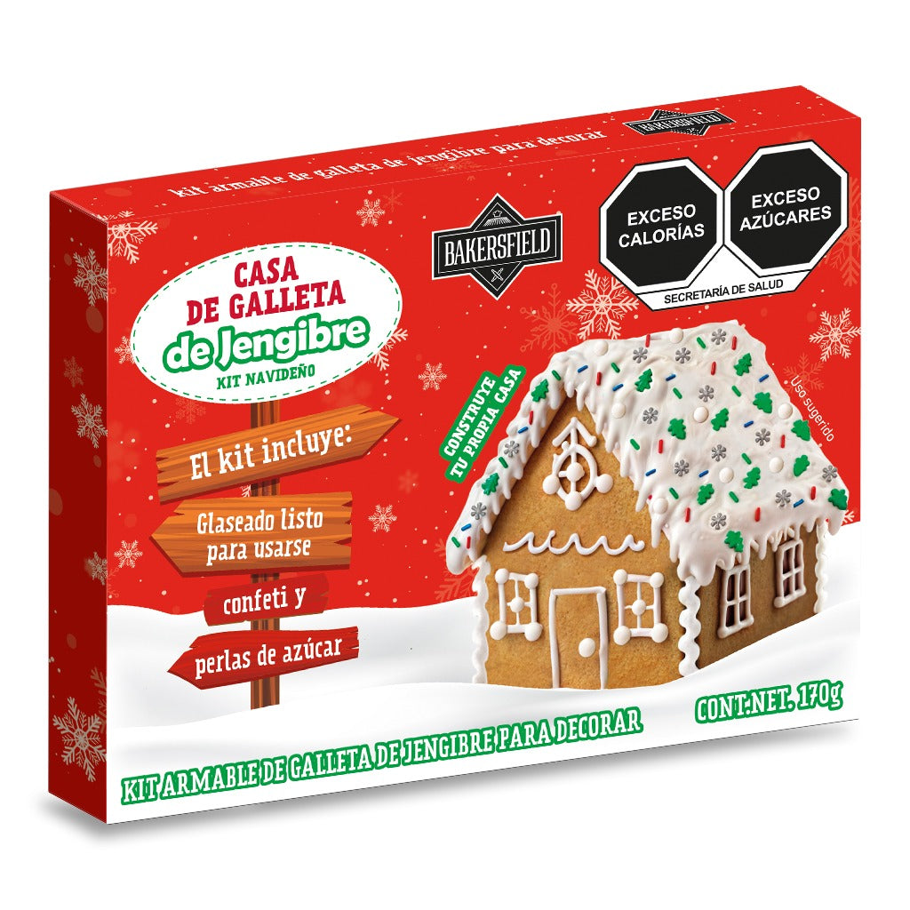 BAKERSFIELD - KIT GALLETA NAVIDEÑA