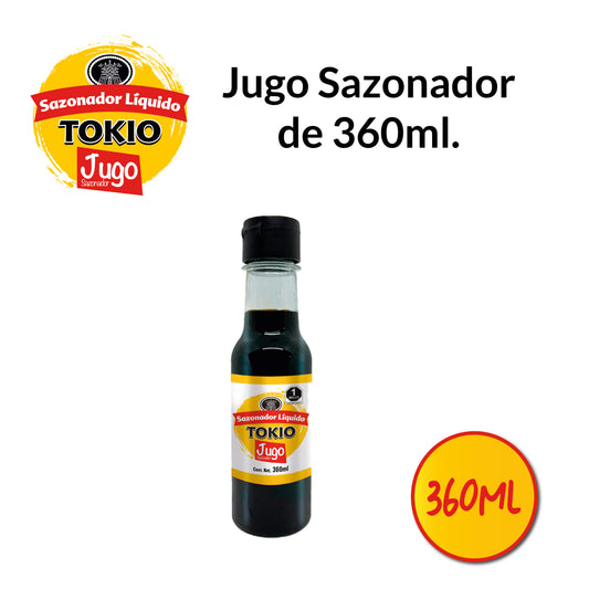 Sazonador Líquido Tokio 360 ml para Carnes, Marinados y Cocina Oriental